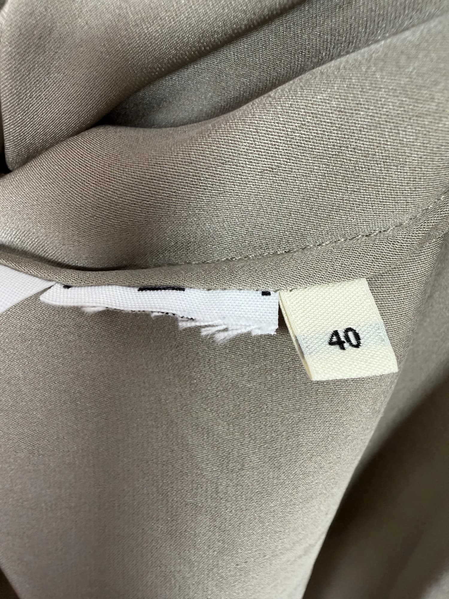 Storleksetikett, 40