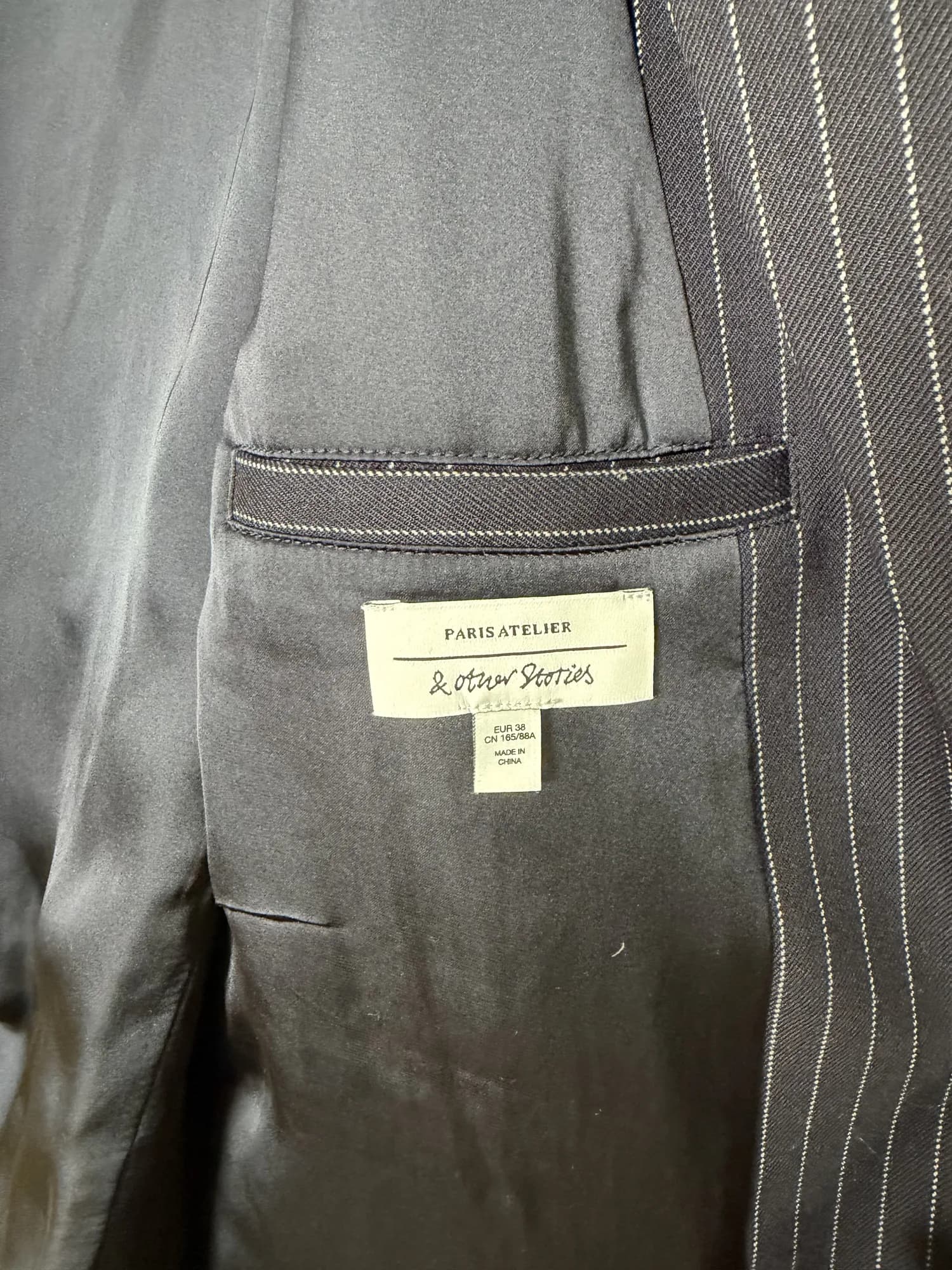 Paris Atelier-etiketten på insidan, storlek 38
