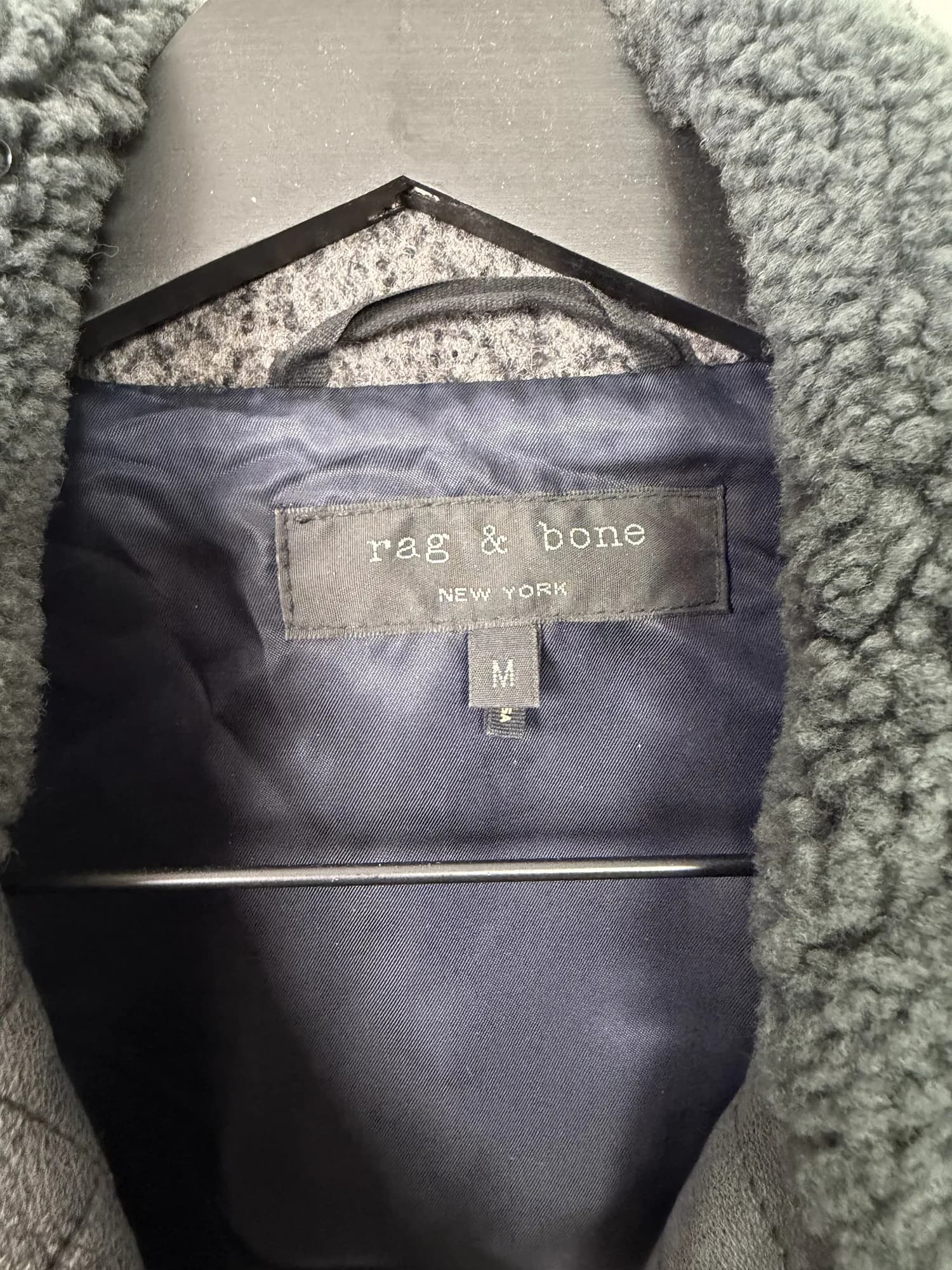 rag & bone-etiketten, storlek M