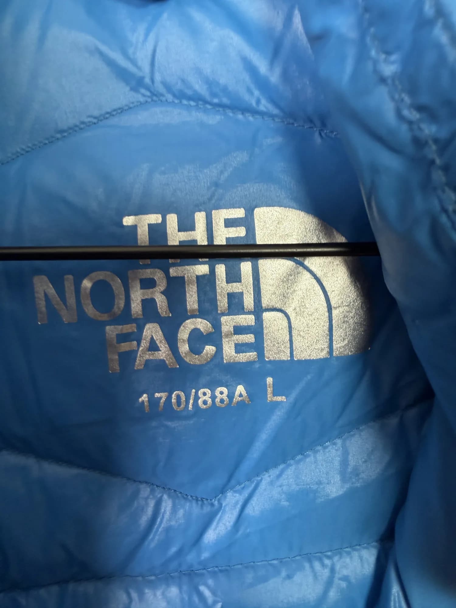 The North Face-loggan på insidan, storlek L